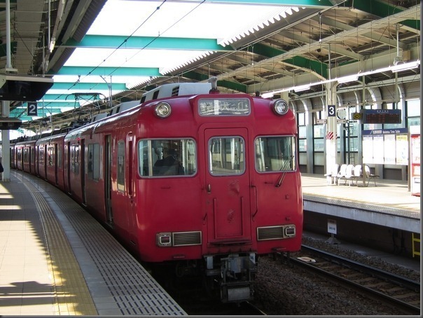 名鉄 鳴海駅 変な棒